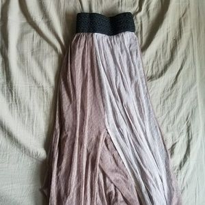 Free people midi skirt